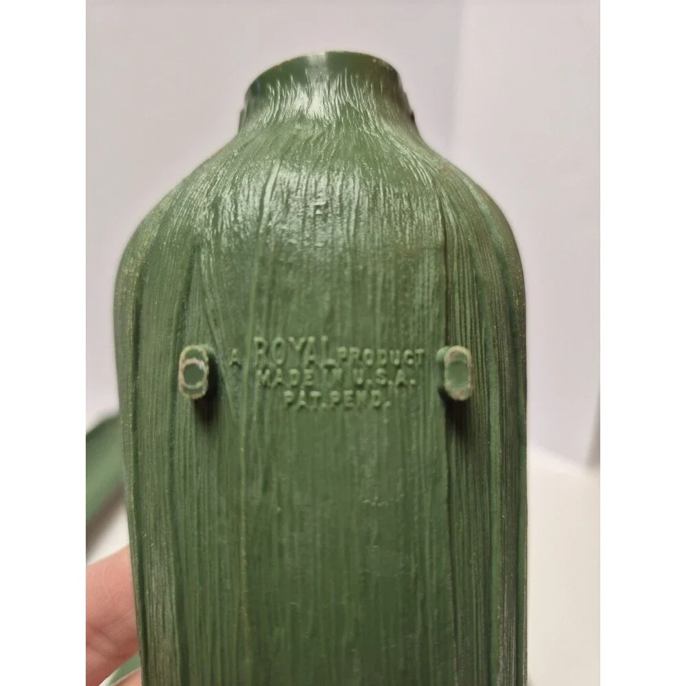 Vintage Corn on the cob Trays Green 8 pcs